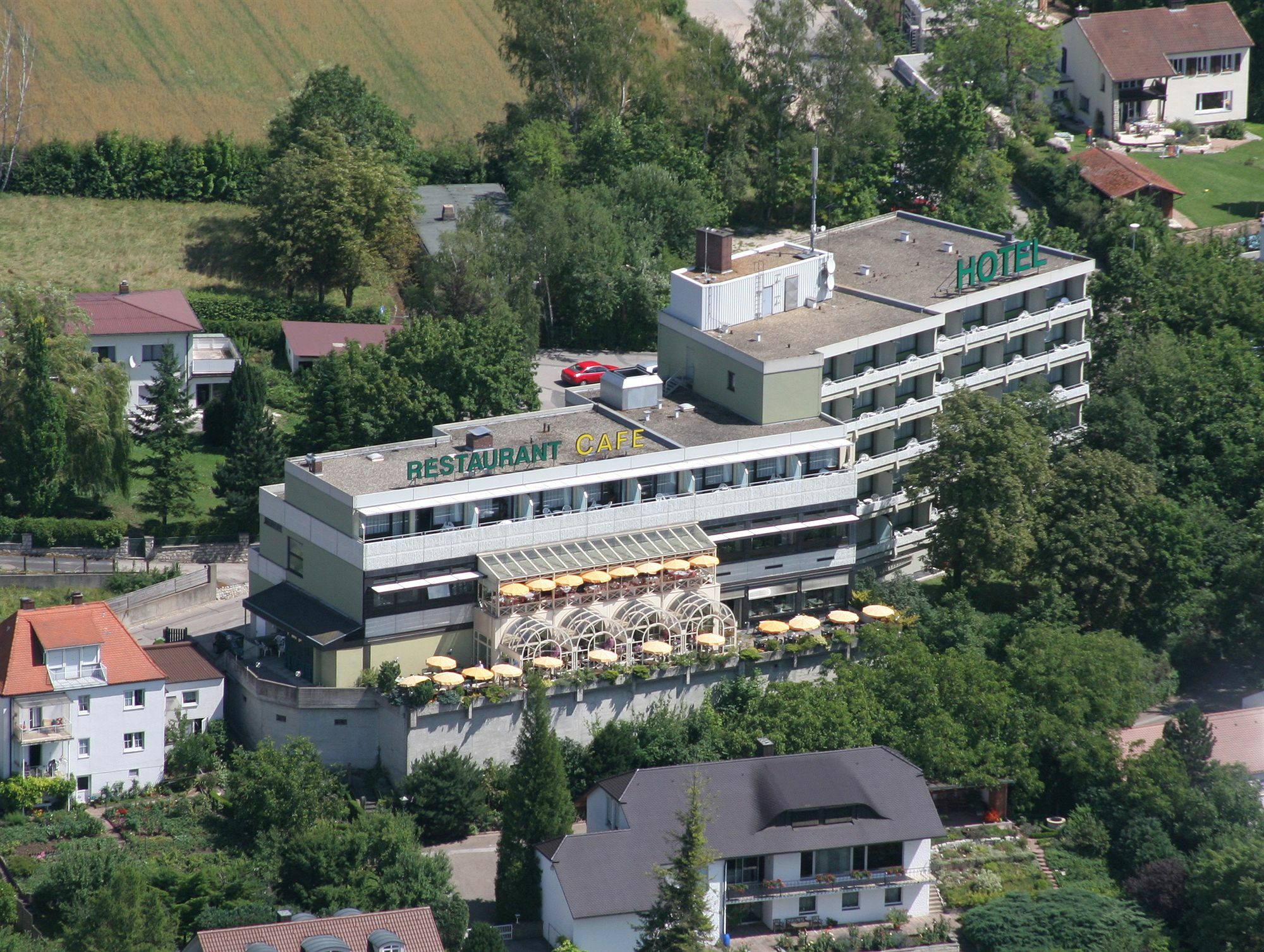 Hotel Am Drechselsgarten Ansbach Zewnętrze zdjęcie